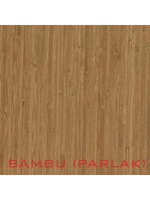 Raf Kestir Alina Suntalam Kitaplık  ( 40 x 180 cm ) Bambu ( Parlak )