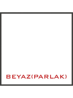 Raf Kestir Asya Suntalam Kitaplık  ( 40 x 180 cm ) Beyaz ( Parlak )