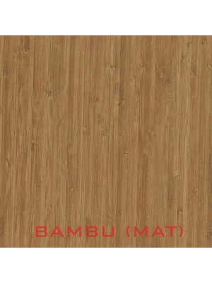 Rafkestir Setli Duvar Rafı 200 cm  Bambu ( Mat )