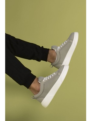 Riccon Buz Beyaz Unisex Sneaker 0012197