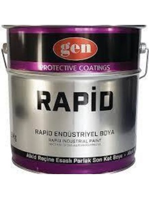 Genç Gen Selülözik Yağlı Boya Metal Boyası Bayrak Kırmızı 850 gr