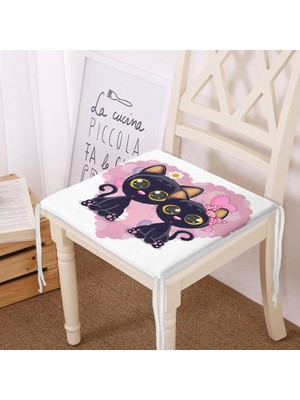 Realhomes Dekoratif Kare Sandalye Minderi 40x40cm Fermuarlı