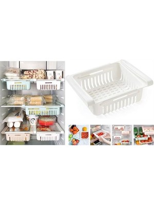 Cmt Trebonn Beyaz Teleskopik Buzdolabı Organizeri 716381