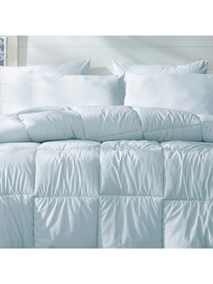 Yataş Bedding Macaron Tek Kişilik Yorgan - Yastık Set - Mavi