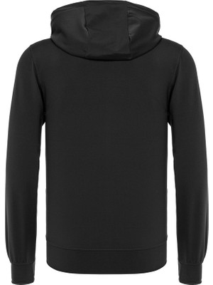 Merrell M2Shock 10010 Shock Kapüşonlu Normal Kalıp Baskılı Siyah Erkek Sweatshirt