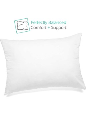 İz Premium Pamuklu Bebek Yastığı 0-12 Ay Saf Silikon Dolgulu 35x45 225gr-Premium Quality Baby Pillow