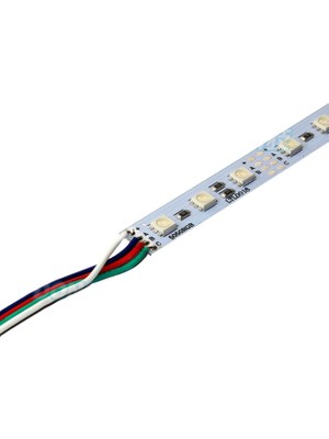 Hazar Led 12 Volt 5050 Ledli Led Bar Alüminyum Çubuk 60 Ledli RGB