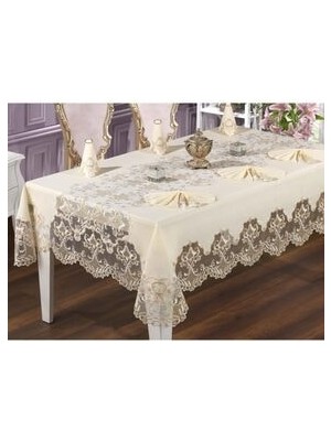 Moda Çeyiz Masal Dantel Yemek Takımı - 25 Parça