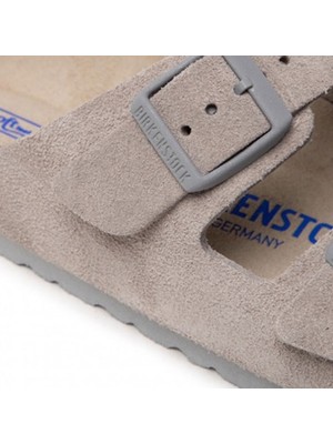 Birkenstock Arızona Sfb Vl Gri Unisex Terlik 1020557-11081