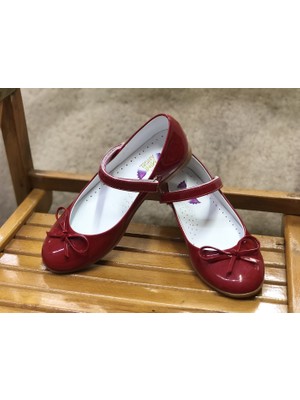 Mini Angel Kız Çocuk Kaymaz Taban Ortopedik Babet Ayakkabı