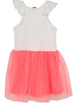 Silversun Pembe Renkli Payet Nakışlı Kız Çocuk Tütü Elbise |ek 219058