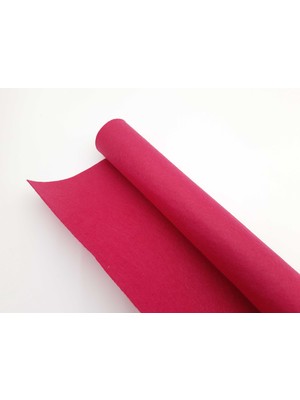 Be Beauty Fuşya Renginde 1 mm Kalınlığında Ince Keçe (1 mt x 85 cm Boyutunda)