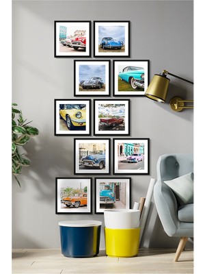 Özcanlar Çerçeve Ahşap Çerçeveli Poster Çerçeve Tekli Tablo Modern Çerçeve Dekorasyon Ev Dekoru ÖZC-361