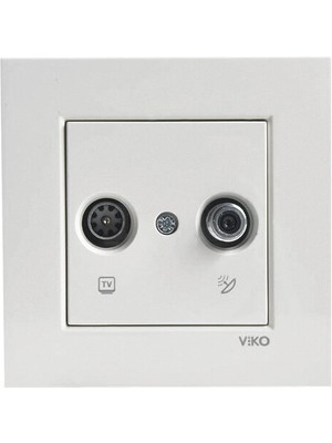 Viko Tv Sat Sonlu Priz Krem Karre 90960885