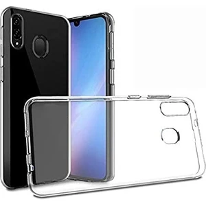 Samsung Galaxy A20S Kılıf Şeffaf Fit Silikon Rubber Arka Kapak