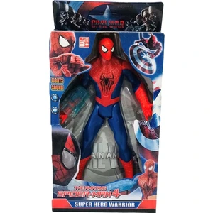 Spiderman - Örümcek Adam - Işıklı Sesli Figür Oyuncak - 25 cm - Oyuncak