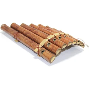 Bambu Pan Flüt Dekoratif Hediyelik