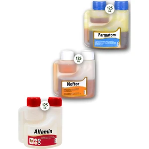 3lü  Set Farmatom Vitamin + Alfamin Ishal+ Neftor Hırıltı Seti (125ML)