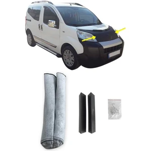 Oto Pandami Fiat Fiorino 2007+ Siyah Burun Maskesi