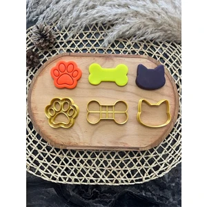 Small Shapes Pati ,Kedi, Kemi Kurabiye Kalıbı