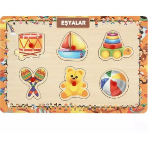 Tutmalı Interaktıf Puzzle Esya