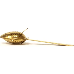 BA0062 Stainless Steel Tea Infuser Gold Çelik Süzgeç