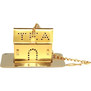 BA0060 Stainless Steel Tea Infuser Çelik Süzgeç Gold
