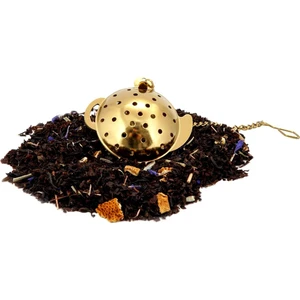 BA0055 Stainless Steel Tea Infuser Gold Çelik Süzgeç
