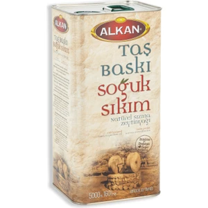 Taş Baskı Naturel Sızma Zeytinyağı 5 lt