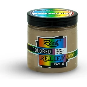 Renkli Rölyef Pasta 250CC Bambu 10160