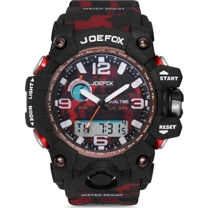 JFX-1523-BLKRD Erkek Kol Saati