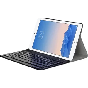 iPad Air 2 Bluetooth Klavyeli Standlı Kılıf - Bkk4