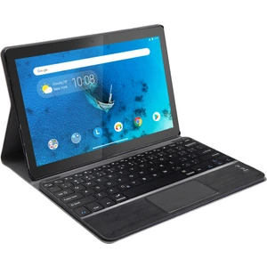 Lenovo Tab M10 TB-X505L X505F 10.1 Inch Bluetooth Touchpad Klavye + Standlı Kılıf - Bkk5