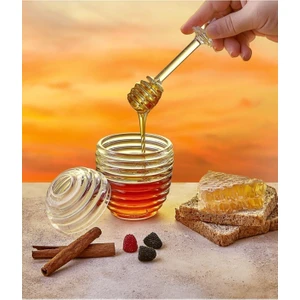 Karalı Plastik Bal Reçel & Pekmez Kavanozu