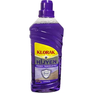 Klorak Hijyenik Yüzey Temizleyici Lavanta Kokulu