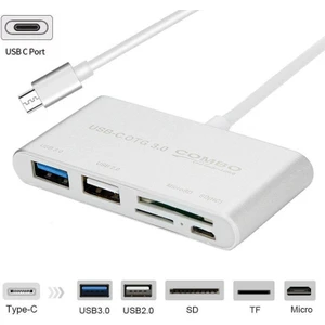 5'in 1 Bilgisayar Telefon Sd Kart Okuyucu Type-C USB 3.0 Micro Otg