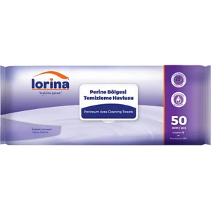 Perine Bölgesi Temizleme Havlusu 20×32 cm 50’li Paket