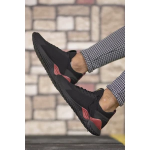 Siyah Kırmızı Unisex Sneaker 00122044