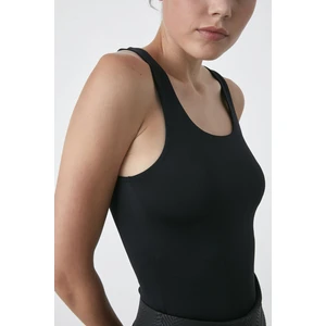 Siyah Kalın Askılı Atlet