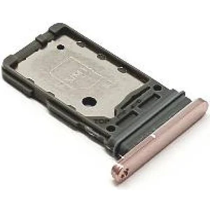 Telefon Kulübesi Samsung S21 Ultra G998 Uyumlu Sim Kapağı Tepsisi Black