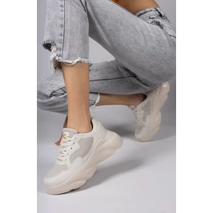 Bej Kadın Sneaker 0012243