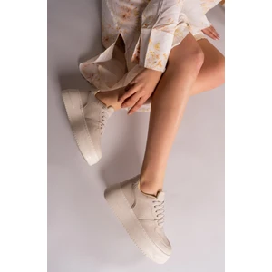 Bej Kadın Sneaker 0012255