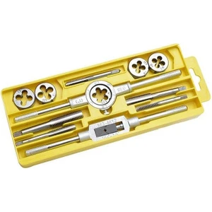 Hırdavat Garajı 12 Parça Pafta Klavuz Takımı