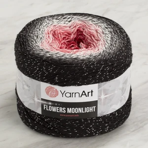 Flowers Moonlight Simli Ebruli 260GR El Örgü Ipi - 3260