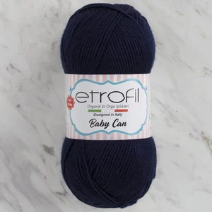 Baby Can Lacivert El Örgü Ipi - 80054