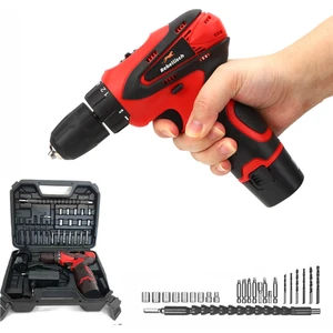 Germany 398 V 40 Ah Maybach Series Darbeli Metal Şanzıman Çift Akülü Vidalama Matkap + 27 Parça Setli