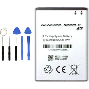 Telefon Kulübesi Genral Mobile Discovery GM20 Batarya Pil Tamir Seti Hediyeli !!!