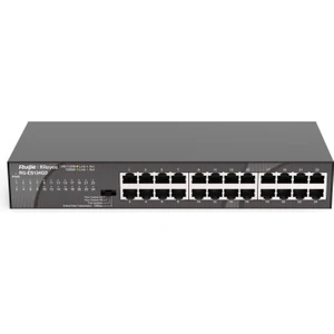 RG-ES116G 16 Port 10/100/1000 Yönetilemez Rack Mount Çelik Kasa Switch