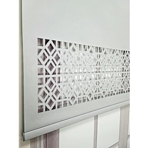 Stor Perde Desenli Lazer Kesim Kalın Kumaşlı ML104