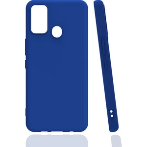 Tecno Spark 7 Kılıf Mat Renk Soft Lüks Silikon Kapak